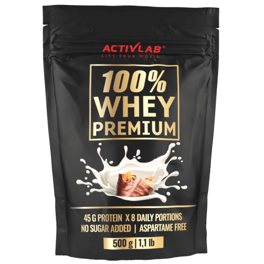 Activlab 100% vadakuvalgu toidulisand, šokolaadiga karamell – 500 g