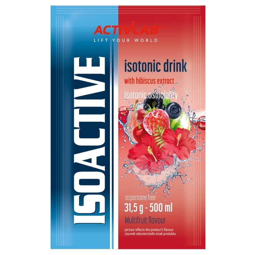 Activlab Isoactive funktsionaalne isotoonik hibiski ja multifruitiga – 20 pakikest