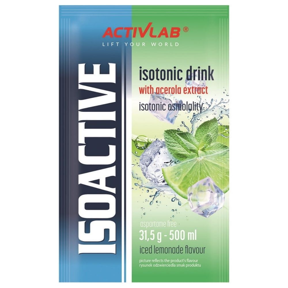 Activlab Isoactive funktsionaalne isotooniline jook atseroola, külmutatud limonaadiga - 20 pakikest