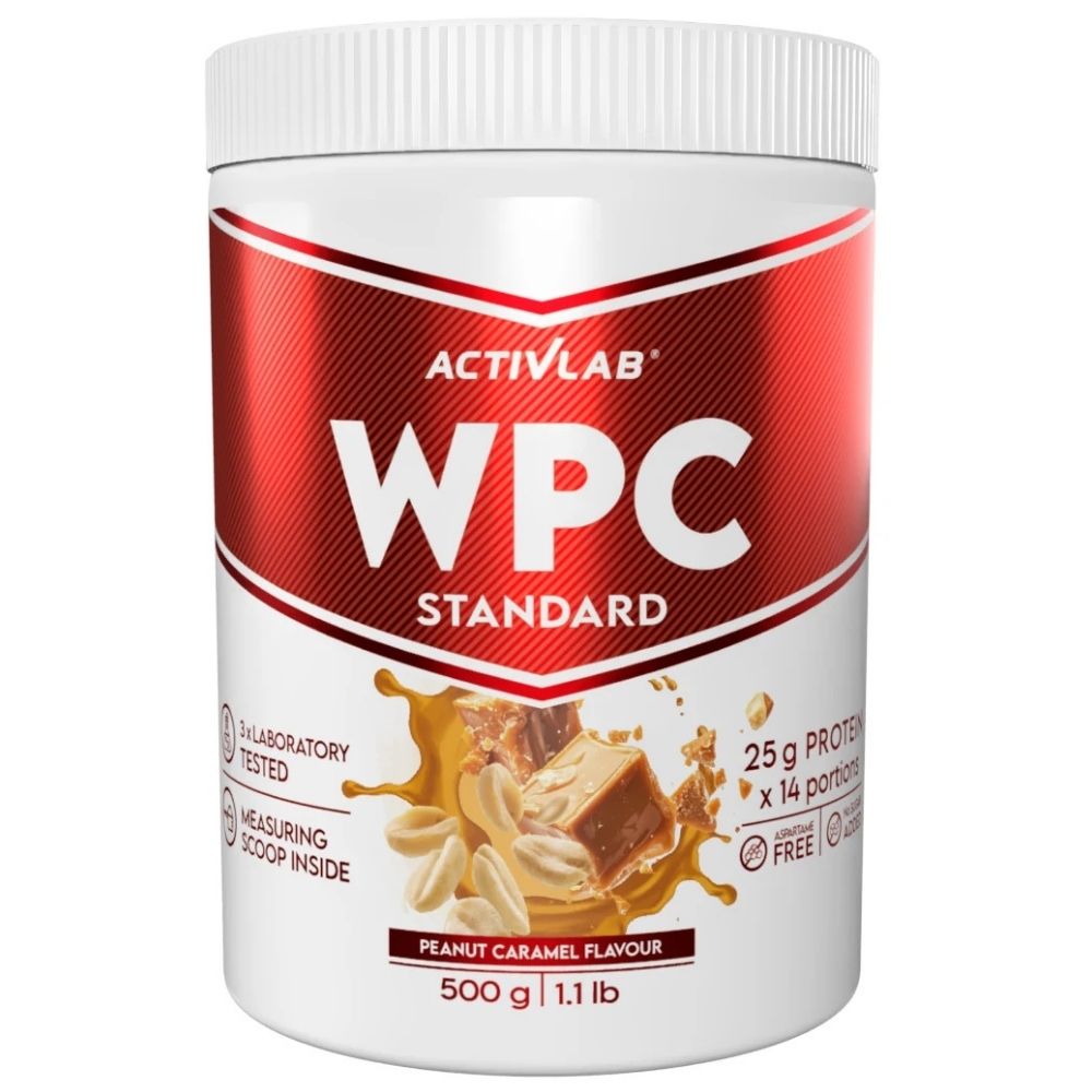 Activlab WPC Standard vadakuvalgu kontsentraat, pähkli-karamelli - 500 g