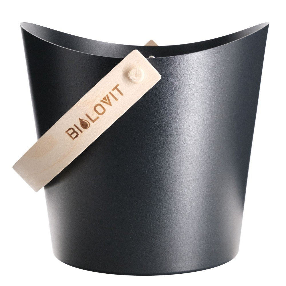 Bilovit alumiiniumist saunakibu must - 7 liitrit