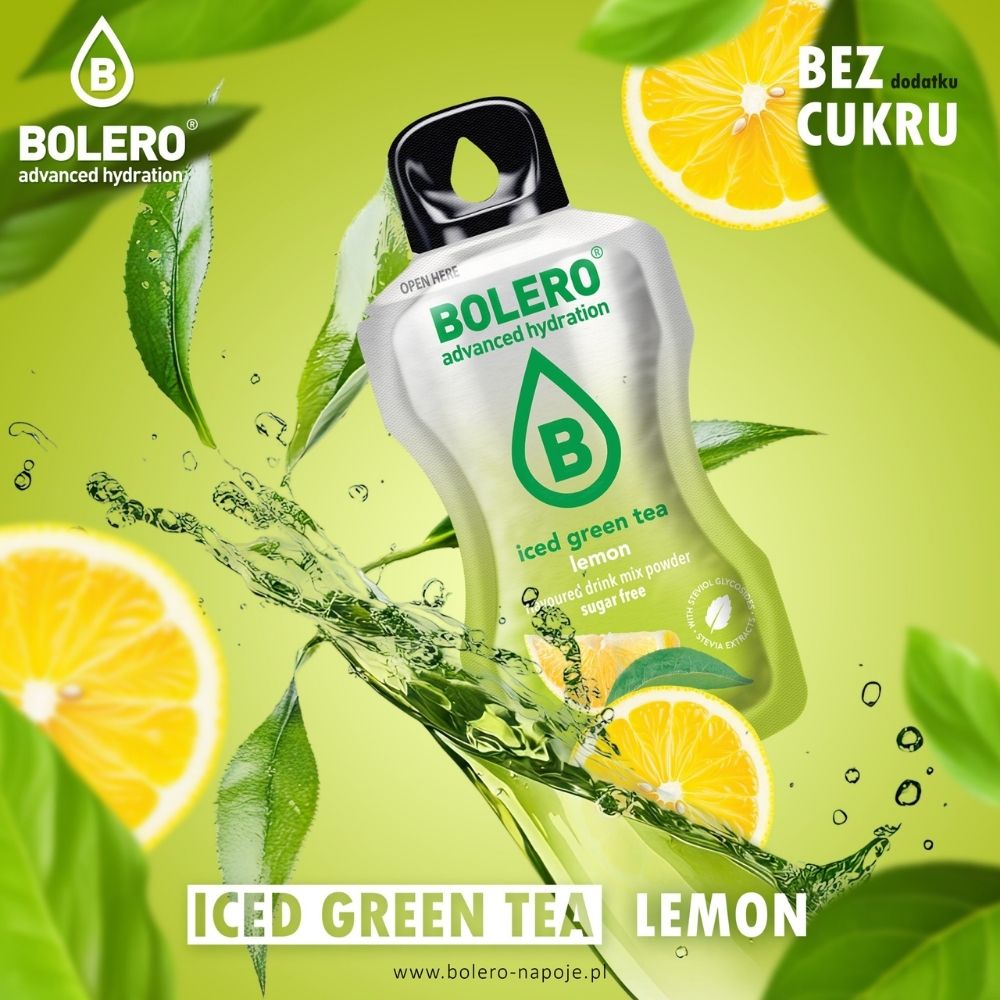 Bolero lahustuv jook Iced Green Tea Lemon – 3 g