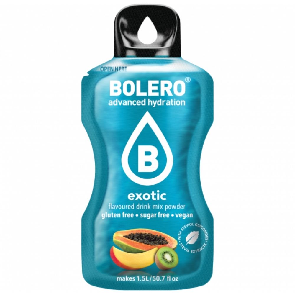 Bolero Classic lahustuv jook Exotic (eksootilised puuviljad) – 12 pakki