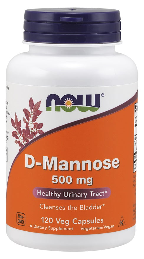 D-Mannose, 500mg - 240 vcaps - NOW Foods