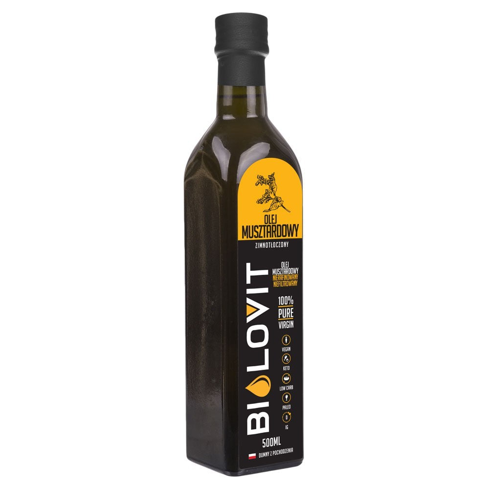 Bilovit Šalto spaudimo garstyčių aliejus - 500 ml - Magnis.lt