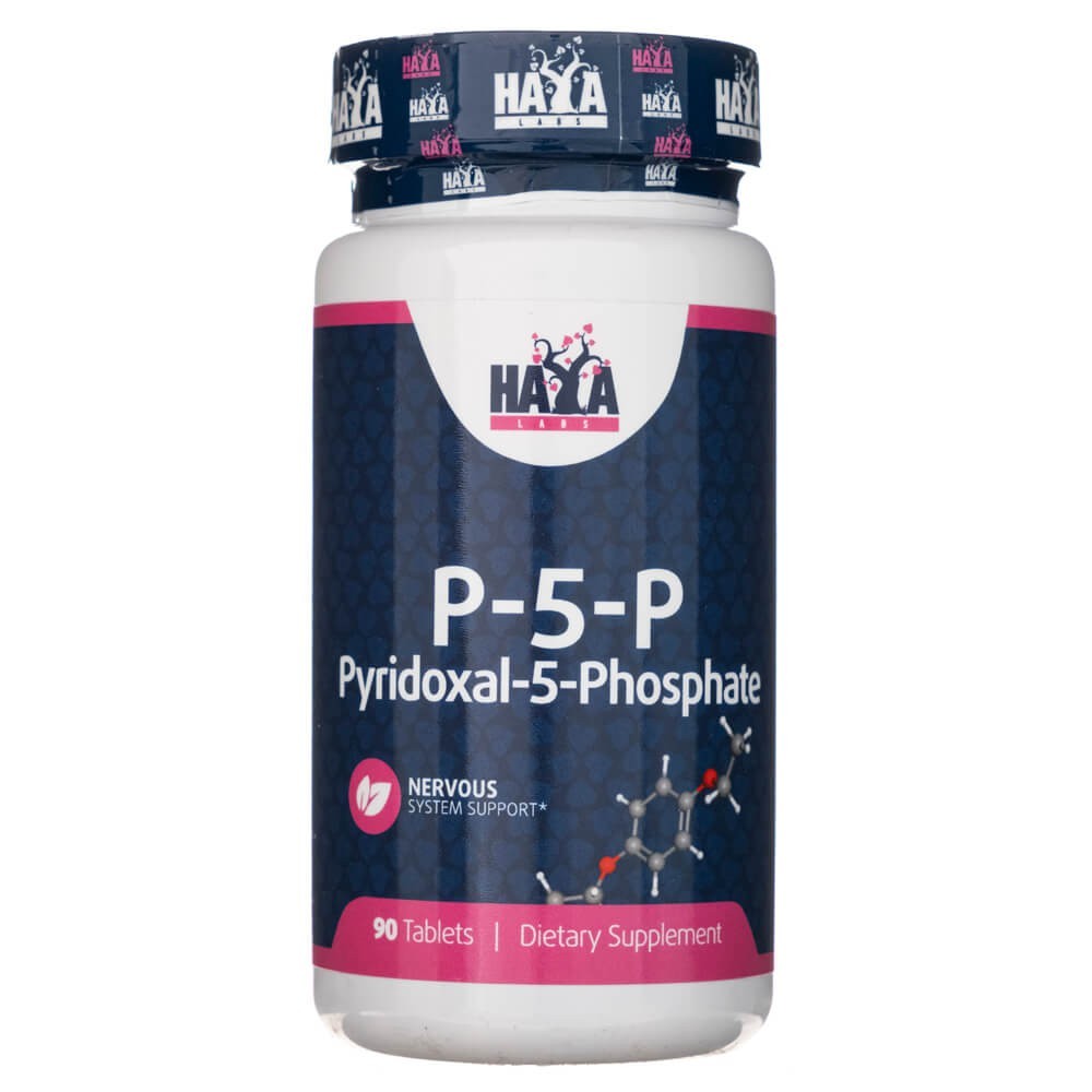 Haya Labs vitamiin B6 (P-5-P) 40 mg - 90 tabletti