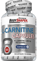 L-Carnitine Capsules - 100 caps - Weider