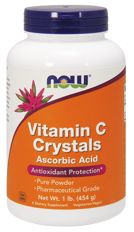 Vitamin C Crystals - 454 grams - NOW Foods