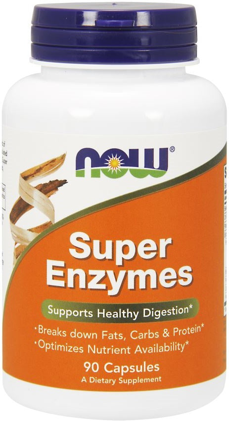Super Enzymes - 90 caps - NOW Foods