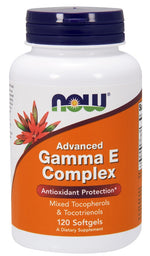 Advanced Gamma E Complex - 120 softgels - NOW Foods