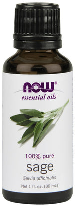 Essential Oil, Sage Oil - 30 ml. - NOW Foods