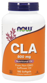 CLA, 800mg - 180 softgels - NOW Foods
