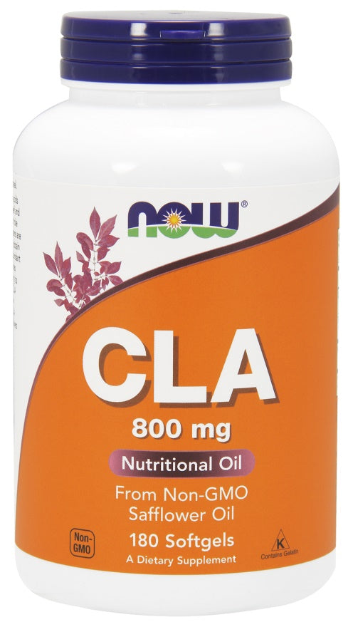 CLA, 800mg - 180 softgels - NOW Foods