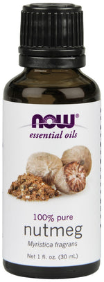 Essential Oil, Nutmeg Oil - 30 ml. - NOW Foods