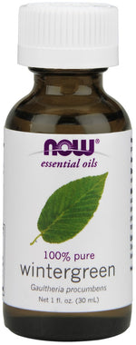 Essential Oil, Wintergreen Oil - 30 ml. - NOW Foods