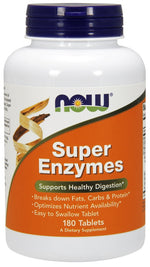 Super Enzymes - 180 tablets - NOW Foods