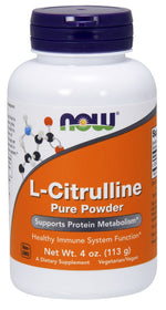 L-Citrulline, Pure Powder - 113 grams - NOW Foods