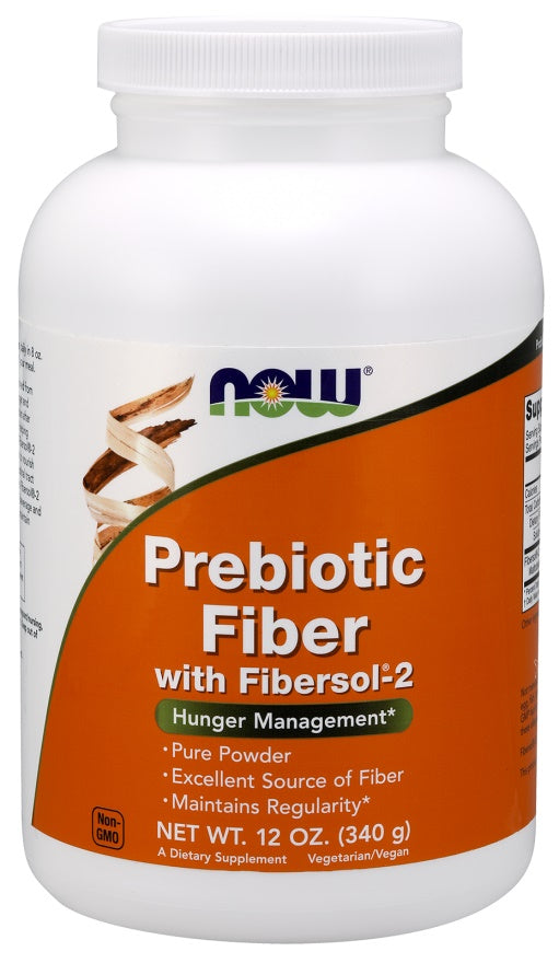 Prebiotic Fiber with Fibersol-2 - 340 grams - NOW Foods