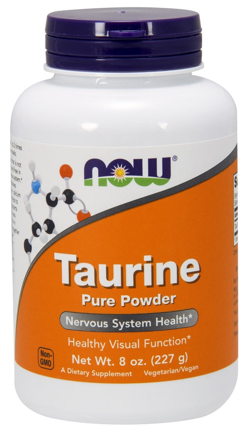 Taurine, Pure Powder - 227 grams - NOW Foods