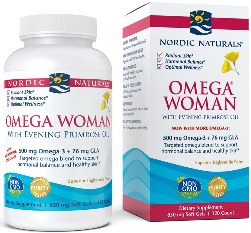 Omega Woman, 500mg - 120 softgels - Nordic Naturals