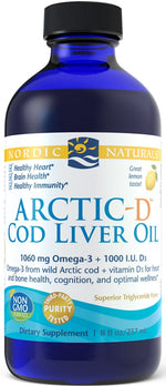 Arctic-D Cod Liver Oil, Lemon - 237 ml. - Nordic Naturals