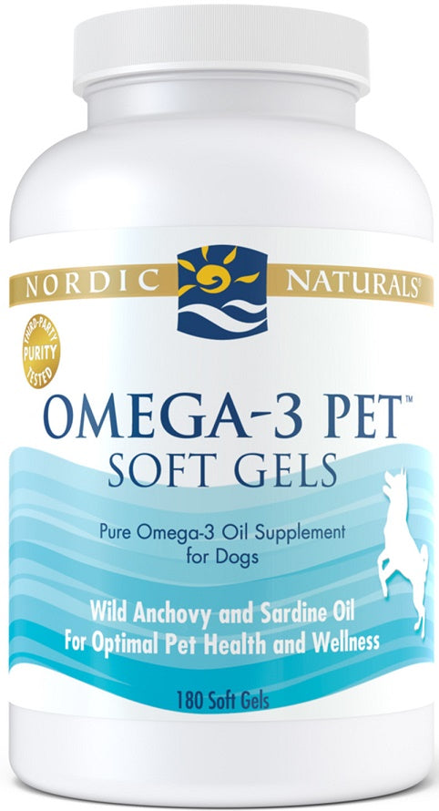 Omega-3 Pet - 180 softgels - Nordic Naturals