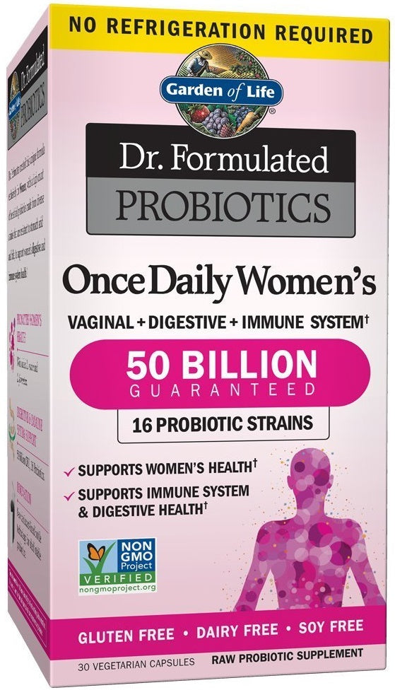 Dr. Formulated Probiotics Once Daily Women's - 30 vcaps - Garden of Life