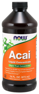 Acai Liquid Concentrate - 473 ml. - NOW Foods