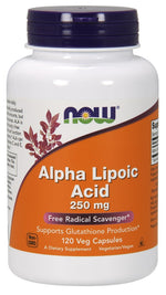 Alpha Lipoic Acid, 250mg - 120 vcaps - NOW Foods