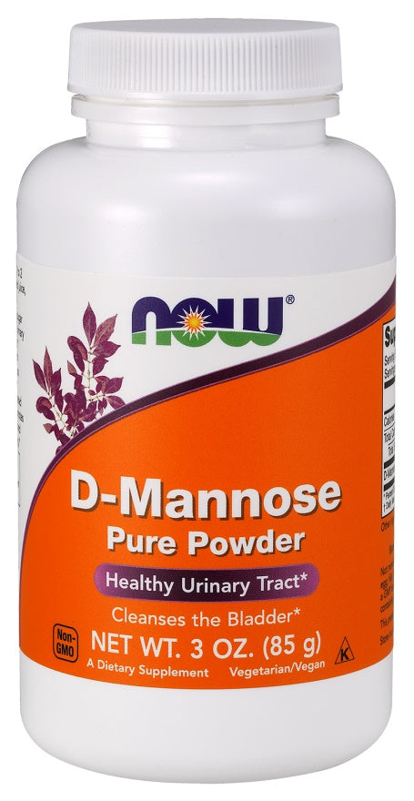 D-Mannose, Pure Powder - 85 grams - NOW Foods