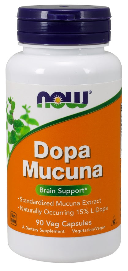 DOPA Mucuna - 90 vcaps - NOW Foods