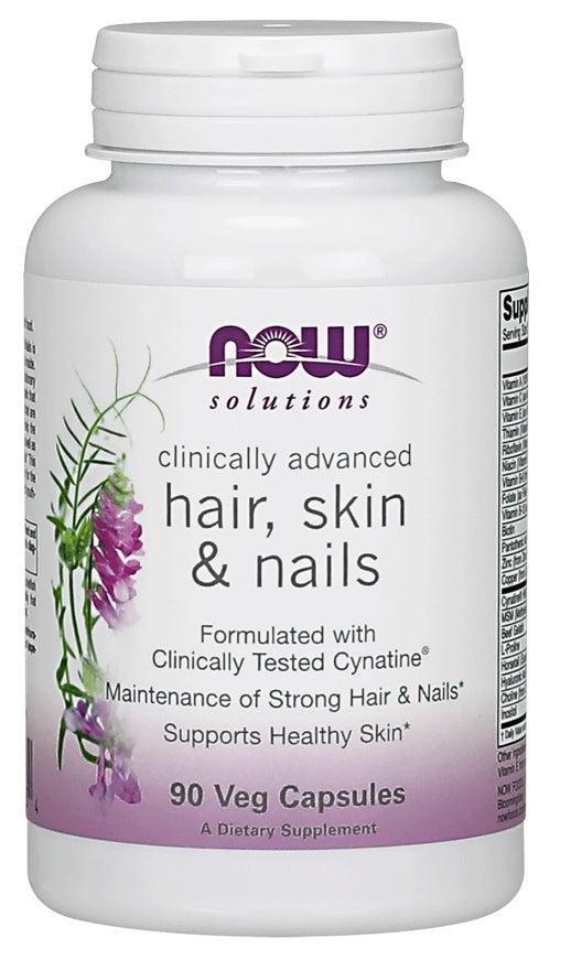 Hair, Skin & Nails - 90 vcaps - NOW Foods