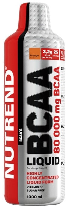 BCAA Liquid, Orange - 1000 ml. - Nutrend