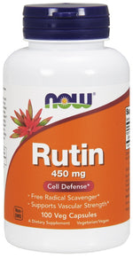 Rutin, 450mg - 100 vcaps - NOW Foods