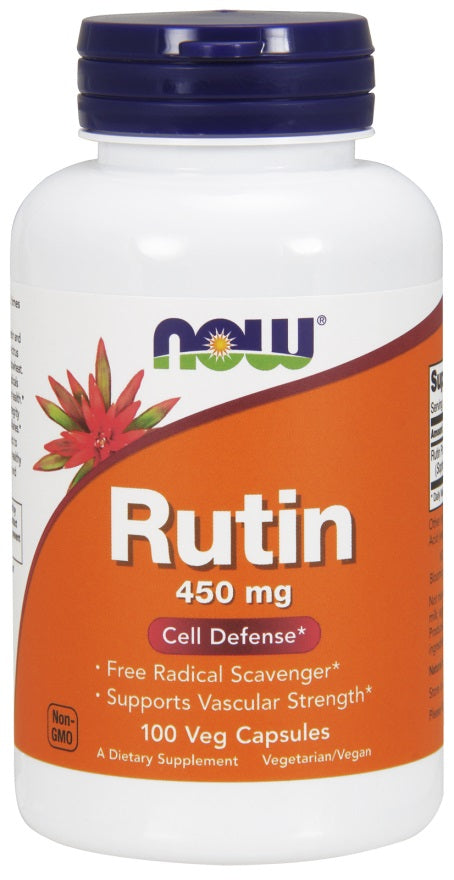 Rutin, 450mg - 100 vcaps - NOW Foods