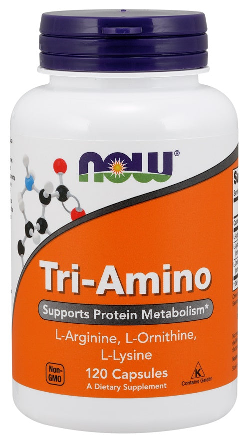 Tri-Amino - 120 caps - NOW Foods