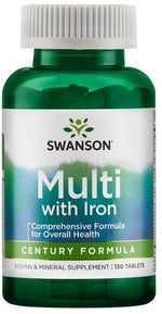 Multi with Iron - Century Formula - 130 tablets - Swanson
