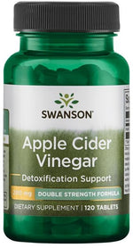 Apple Cider Vinegar, 200mg Double-Strength - 120 tablets - Swanson