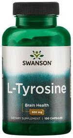 L-Tyrosine, 500mg - 100 caps - Swanson