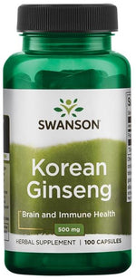 Korean Ginseng, 500mg - 100 caps - Swanson