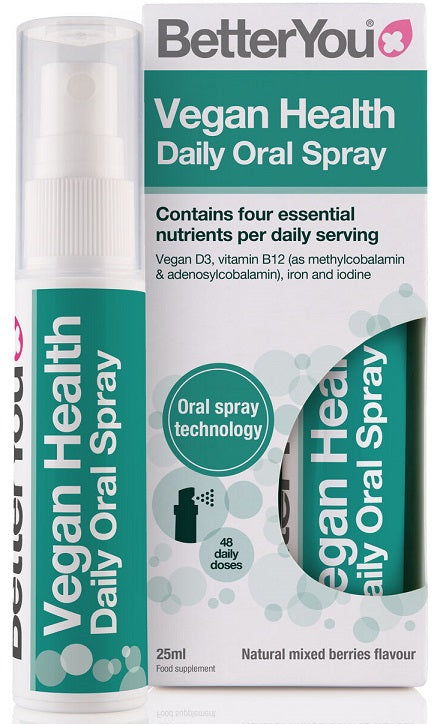 Vegan Health Oral Spray - 25 ml. - BetterYou