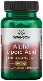 Alpha Lipoic Acid, 300mg - 60 caps - Swanson