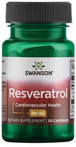 Resveratrol, 100mg - 30 caps - Swanson