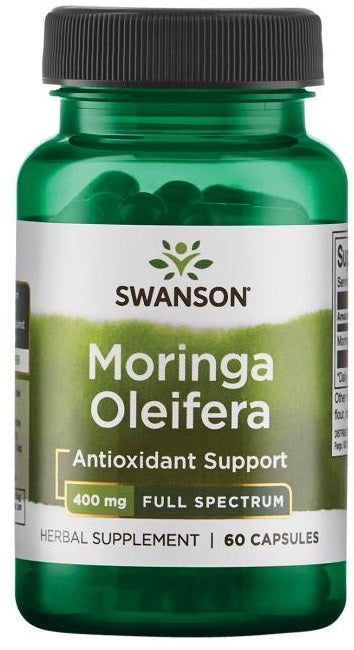 Moringa Oleifera, 400mg - 60 caps - Swanson