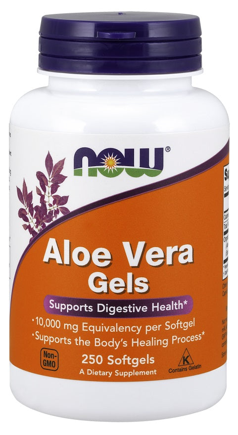 Aloe Vera Gels - 250 softgels - NOW Foods