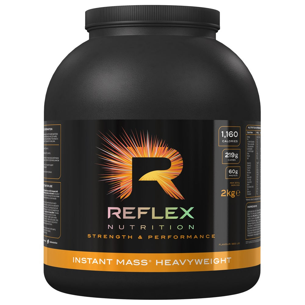 Instant Mass Heavyweight, Chocolate Perfection - 2000 grams - Reflex Nutrition