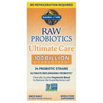 Raw Probiotics Ultimate Care - 30 vcaps - Garden of Life