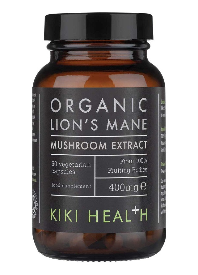 Lion's Mane's Extract, 400mg - 60 vcaps - KIKI Health
