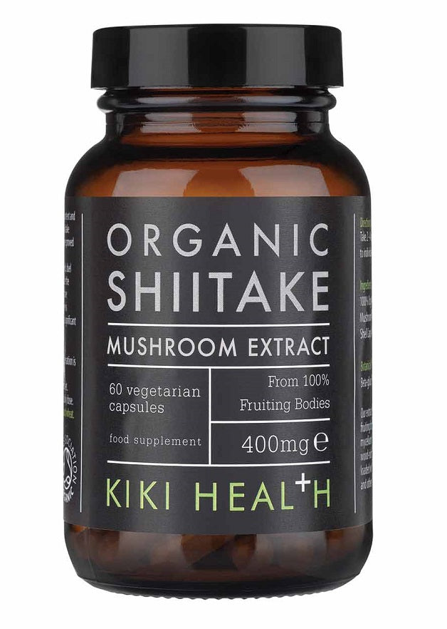 Shiitake Extract, 400mg - 60 vcaps - KIKI Health