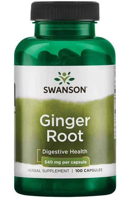 Ginger Root, 540mg - 100 caps - Swanson
